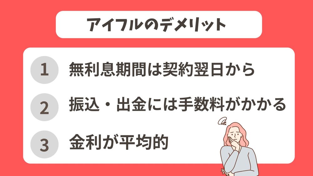 アイフルのデメリット