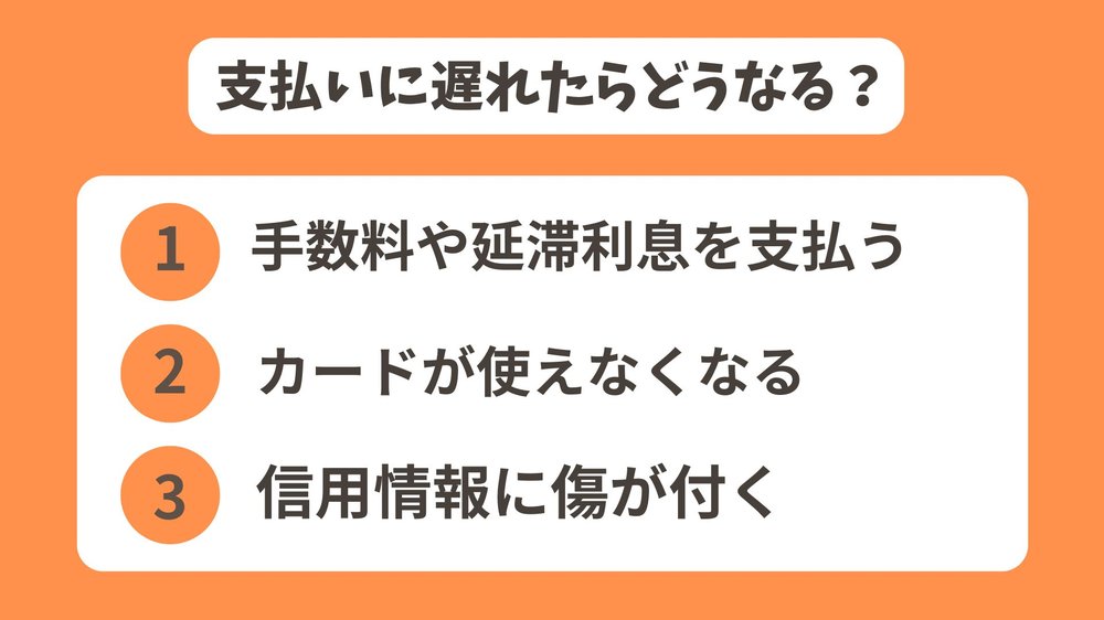 auPAY支払遅れるとどうなる