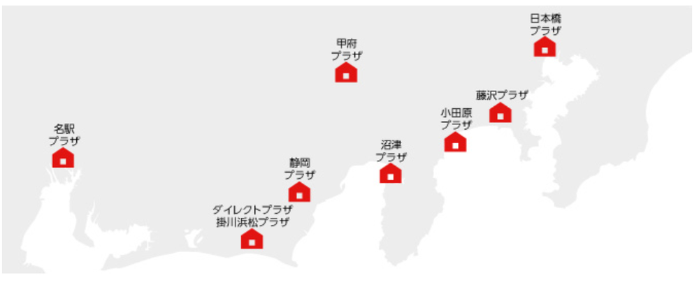 ダイレクトワンの店舗の場所