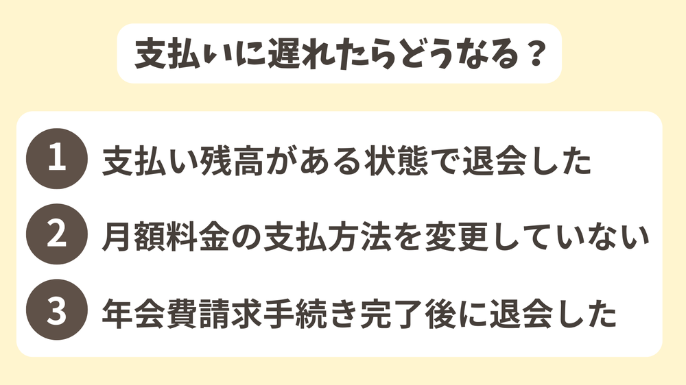 クレジットカードの引き落としが続く理由