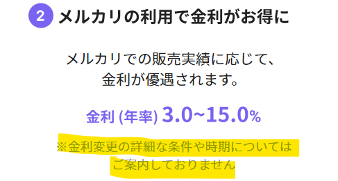 メルペイスマートマネーの金利優遇