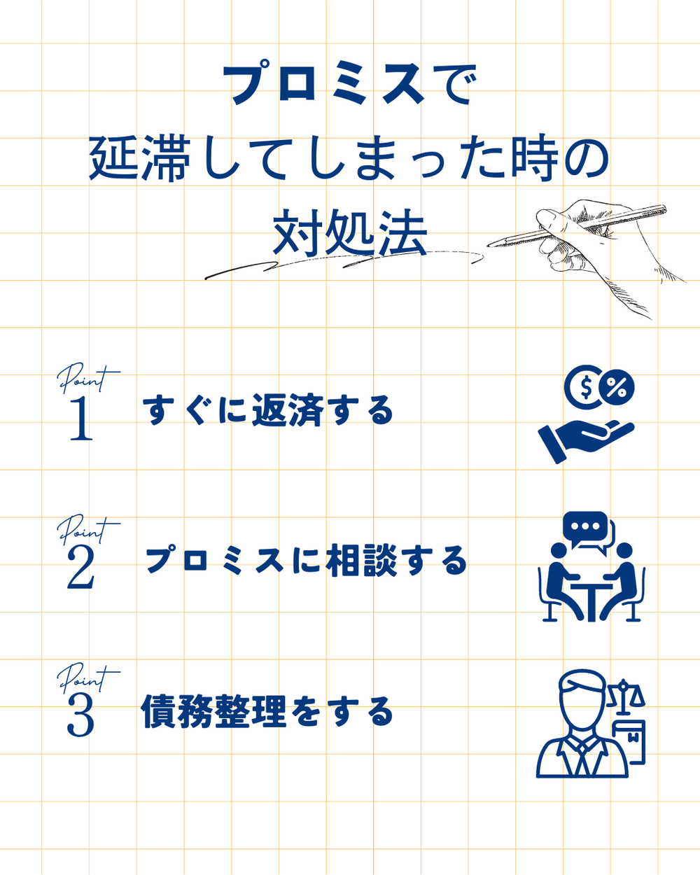 プロミスで延滞してしまったときの対処法